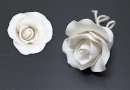Medium White Gumpaste Rose